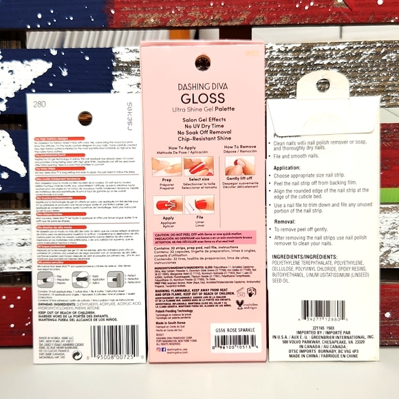 3 Sets of Press on Nail Strips - Picture 5 of 5